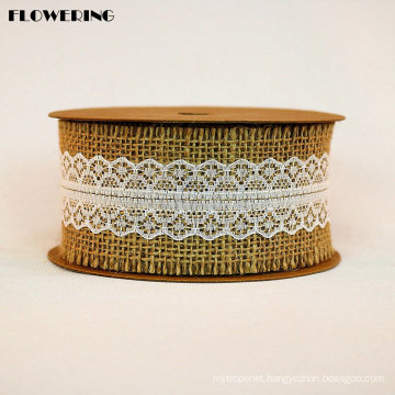 Jute Lace for Cup Desk Chair Table Decoration